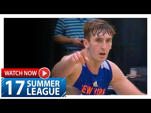 Luke Kornet Full Highlights vs Thunder (2017.07.03) Summer League - 9 Pts, 4 Reb, 4 Blks