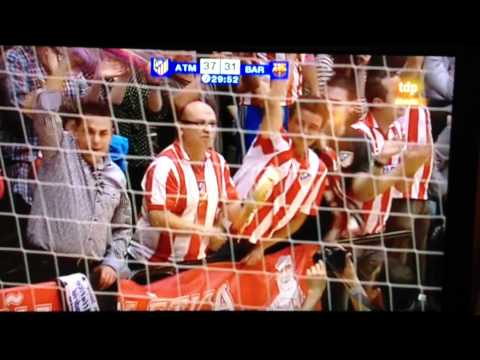 Actuación de Antonio Díez en la final de Copa del Rey de B.M