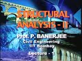 Structural Analysis II Course