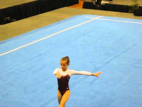 Emi Watterson Floor IDP 6 2012 Australian Gymnastics Championships - Day 1