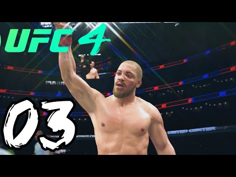 UFC 4 Light Heavyweight Career Mode Walkthrough Part 3 - BREAKING INTO THE TOP 15!