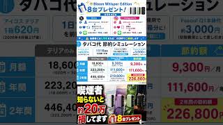 アイコス代2年分を計算したら震えた