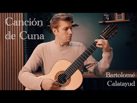 Canción de Cuna by Bartolomé Calatayud (with notation)