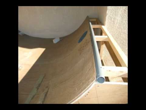 comment construire une mini rampe de skate