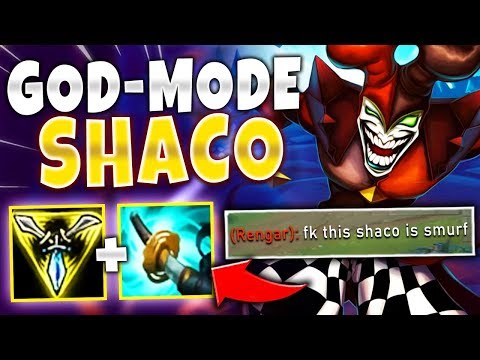 RANK 1 SHACO TILTING LOW ELO JUNGLERS | Unranked to Challenger Ep. 2 - League of Legends