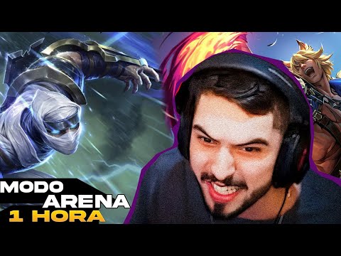 1 HORA DO JUKES DE ZED E SETT NO MODO ARENA (2V2)