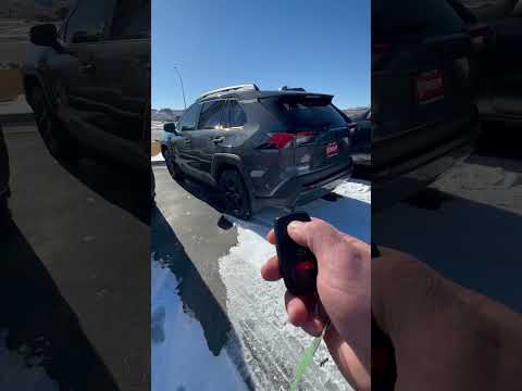 Thumbnail for How to remote start a 2021 Toyota RAV4. #toyota #rav4 #remotestart #codywyoming #suvforsale by Toyota, SUV, Toyota RAV4