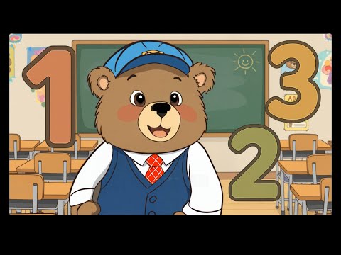 Das 123 Lied - Zähle von 1 bis 10 mit Billi dem Bären | Zählen lernen | Kinderlied auf Deutsch