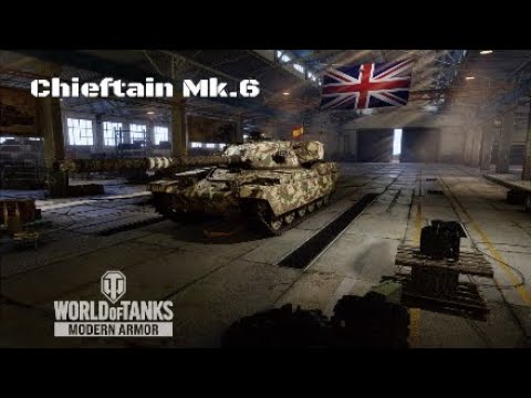 Chieftain Mk 6 in Viñedos: 9,1K direct damage | World of Tanks | Wot console