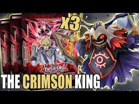 3x CRIMSON KING Structure Deck