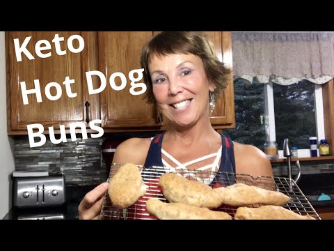 Keto Hot Dog Buns - Cooking with Jackie