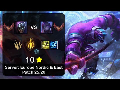 Jax Jungle vs Bel'Veth - EUNE GrandMaster - Patch 25.20