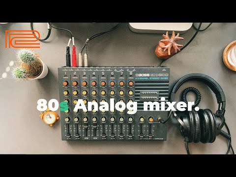 Roland Boss BX 800: 80sHome studio analog mixer