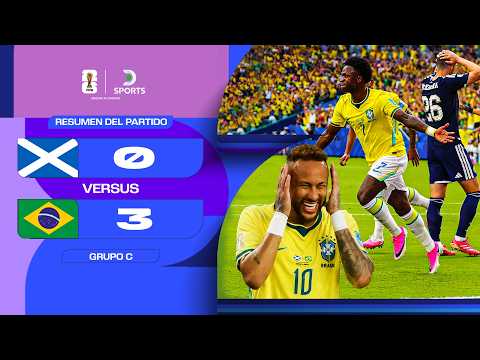 ملخص مباراة اسكتلندا ضد البرازيل بتاريخ 2026-06-24