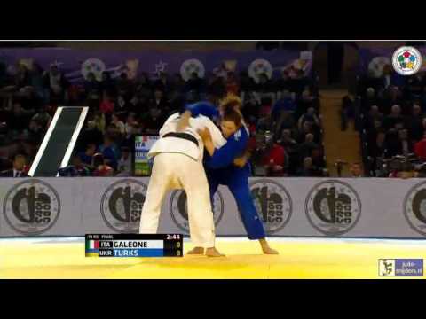 Judo 2014 Grand Prix Tbilisi: Galeone (ITA) - Turks (UKR) [-78kg] final