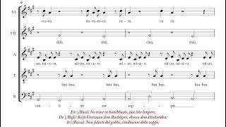 Banchieri | Contrappunto bestiale alla mente [á 5; Amarcord Ensemble]