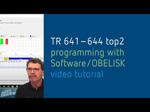 Digital time switch with #yearly program TR 641 - 644 top2, software programming