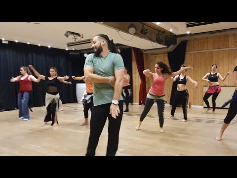 Kareem Gad oriental dance workshop in Paris - Warda aslak tethab