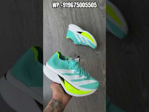 Z.W ADIDAS ADIZERO PRIME X3 STRUNG FLASH AQUA LUCID LEMON RUNNING