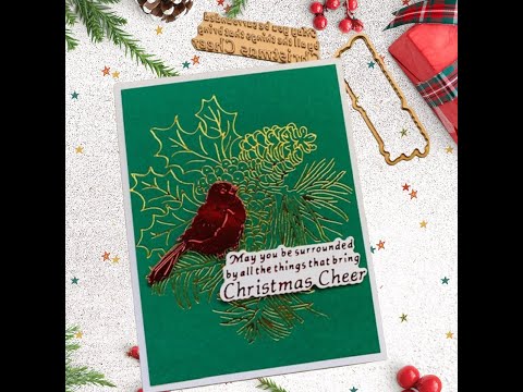 SPELLBINDERS Hot Foil with The Snow Garden Collection