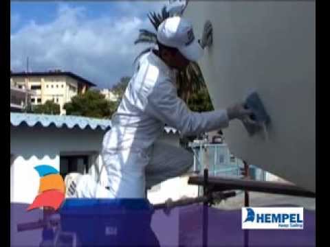 HOW TO PAINT ABOVE THE WATERLINE (1 COMPONENT SYSTEM)