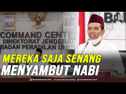 MEREKA SAJA SENANG MENYAMBUT NABI Taqmir.com