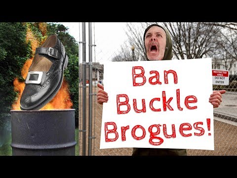 What are Buckle Brogues and why does Rocky hate them?