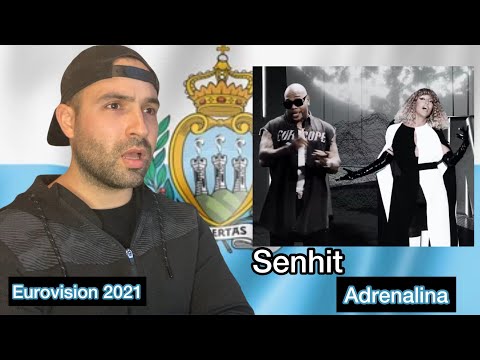 Reaction 🇸🇲: Senhit feat. Flo Rida - Adrenaline (Eurovision 2021 San Marino)