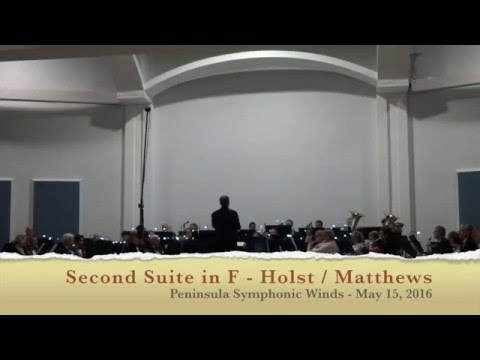 PSW20 - Second Suite in F - Holst / Matthews