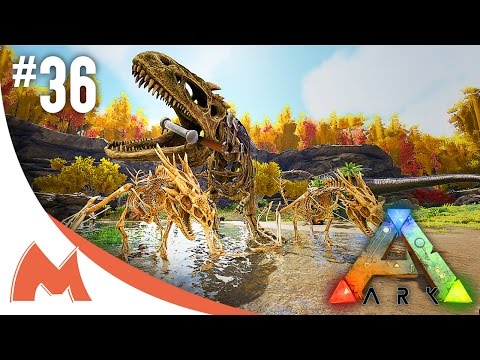 ARK: Survival Evolved - BONE GIGA FIGHT & HALLOWEEN DECORATION! FEAR EVOLVED 2! (S2E36)