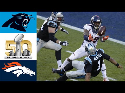 Defense Wins Championships! | Panthers vs Broncos Super Bowl 50 (60FPS)