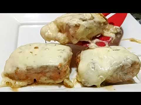 Receta de pescado en salsa, salmón en salsa, receta de cocina fácil #recipe #recetas #parati