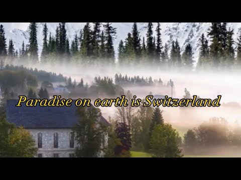 Paradise on earth is Switzerland amazing beauty Dallenwil village in Switzerland #Aktouristsvolager