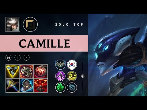 Camille Top vs Cassiopeia - KR Challenger Patch 25.23