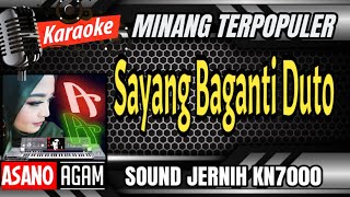 Download lagu Karaoke Minang Terpopuler Saat Ini | Sayang Baganti Duto - Susi (official music KN7000) mp3