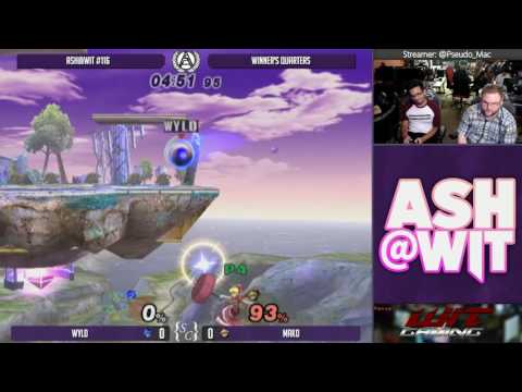 Wyld (Sonic) vs Mako (Peach) - ASH@WIT #116 Project M Winner's Quarters