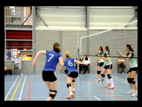 Dames 1 Pegasus winnen laatste competitiewedstrijd tegen VC Meterik