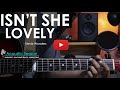 Isnt She Lovely - Stevie Wonders | Acoustic Karaoke | Minus one