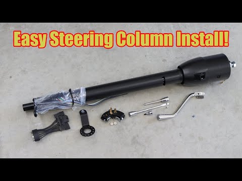 Column Shift Tilt Steering Column Install