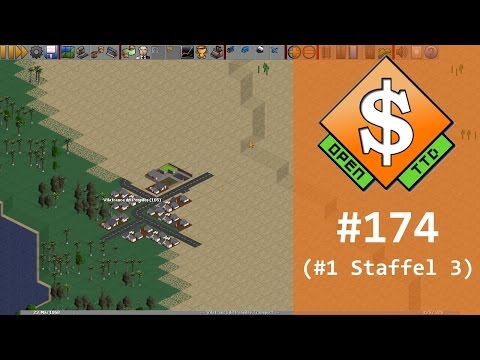 OpenTTD #174 - Ab in die Wüste (Staffel 3) [Deutsch] [HD] Let's Play OpenTTD