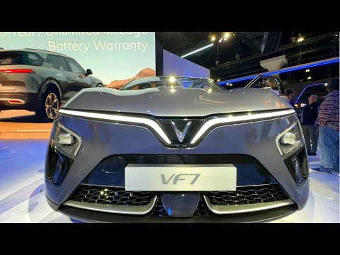 VINFAST VF7 || Exterior and Interior || 2022 LOS ANGELES AUTO SHOW