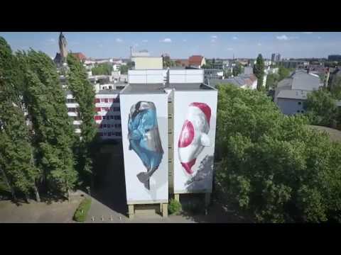 “REIFICATION” BY NEVERCREW FOR URBAN NATION ONE WALL PROJECT 2018