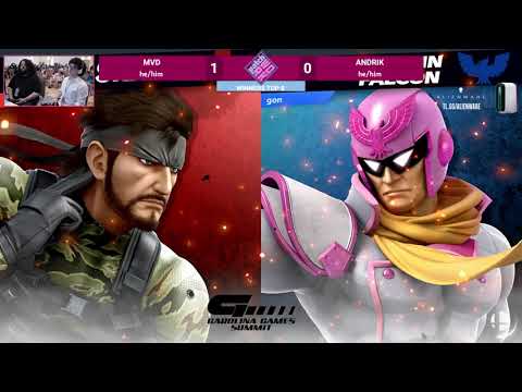 Patchwork - MVD(Snake) vs. Andrik(Captain Falcon) - Winners Semis - SSBU