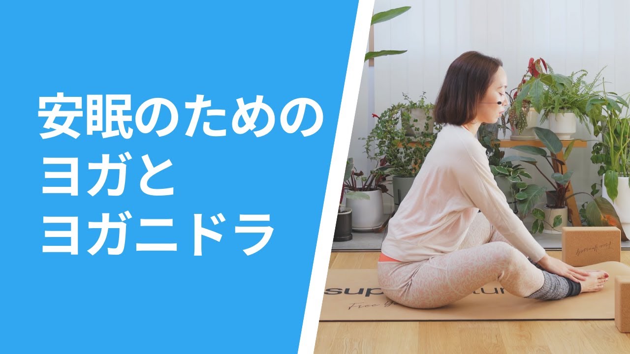 【眠りが浅い・ストレスが溜まっている時に】安眠のためのヨガとヨガニドラ