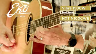 Video thumbnail for Démo #2 guitares Nylon EKO VIBRA 150CW et NXT N100CWE (vidéo de La Boite Noire) by La Boite Noire du Musicien