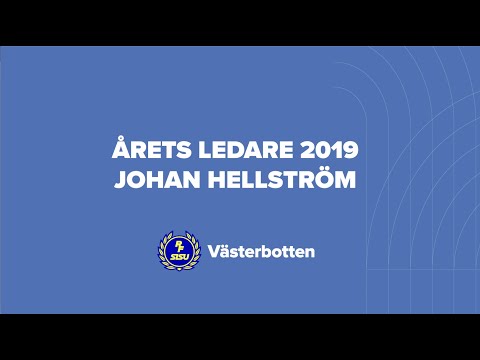 Årets Ledare 2019 – Johan Hellström