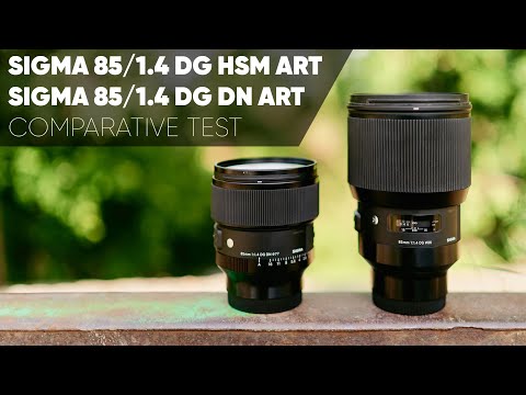 SIGMA 85/1.4 DG DN ART vs SIGMA 85/1.4 DG HSM ART | COMPARATIVE TEST