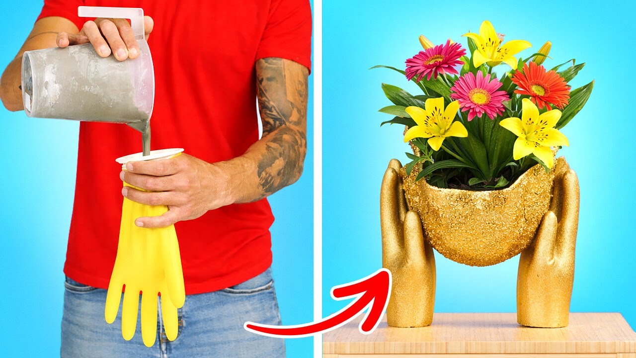 AESTHETIC CEMENT DIYs 🌸 Refresh Your Garden for Spring