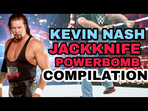 WWE - Kevin Nash Jackknife Powerbomb Compilation