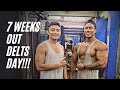 7 WEEKS OUT FOR THE NPC REGIONAL | SHOULDER WORKOUT WITH A GYM BUDDY